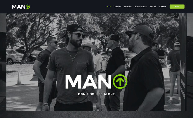 MANUP: Web design, SEO, information architecture, all copy, brand strategy, brand identity