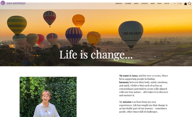 Ana Kiestrzyn : Agata Business Services design website
There will be polished version of the website 
Ongoing work 