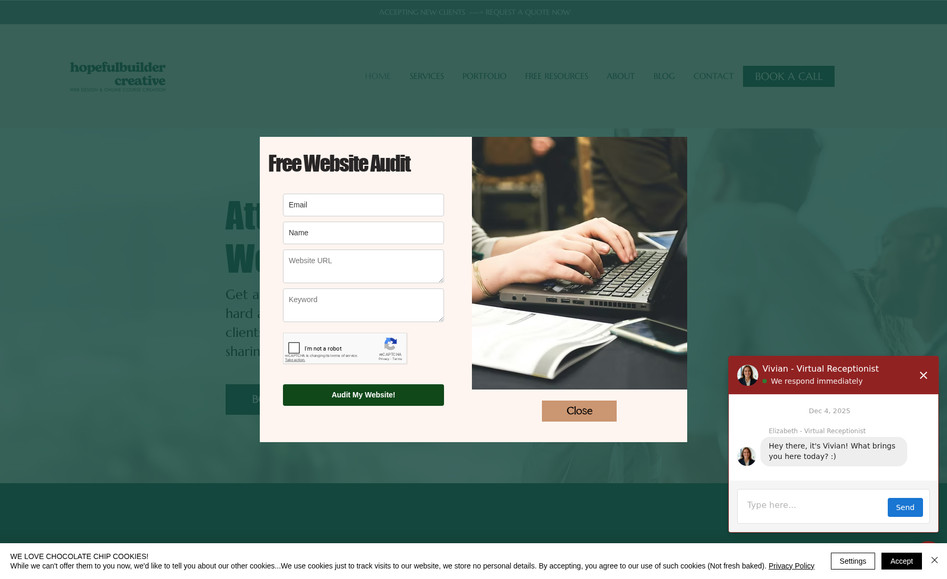 HopefulBuilder: A Vancouver-based website and social media agency for business owners all around Canada