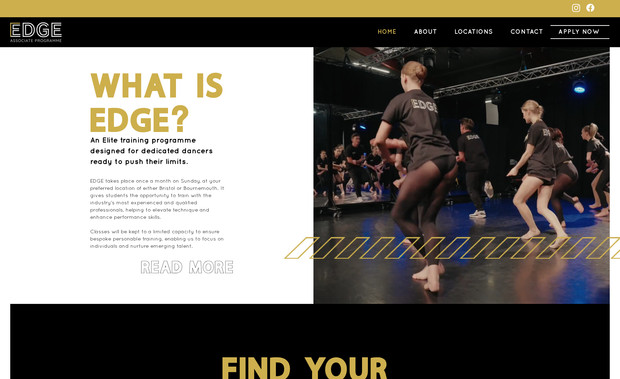 Edge: Full Brand Development & Web Design