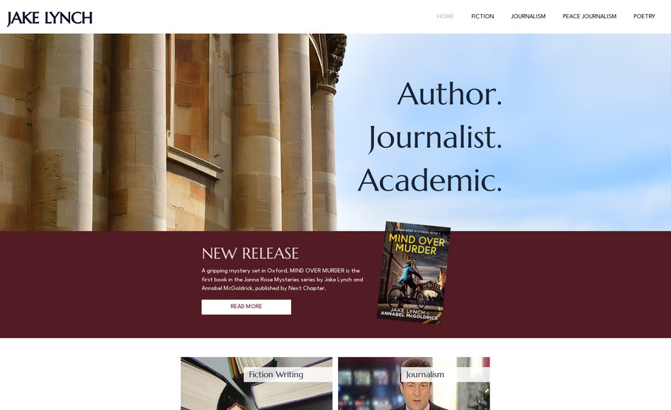 Jake Lynch: Jake's website includes a database of projects and an active blog