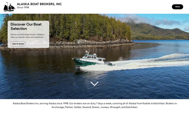 Alaska Boat Brokers: We built a new website for Alaska Boat Brokers with a full custom CMS and Velo-coded functionality to handle a large, shifting inventory of vessels. The business needed more than a brochure site. They needed a system that was easy for the team to update, structured for clean data management, and strong enough to support buyers making high-value decisions.

We designed the site around a custom CMS architecture that organizes listings, specifications, photos, and status updates in a way that keeps the site accurate and fast to maintain. We implemented targeted Velo coding to power dynamic listing pages, improved filtering, and streamlined inquiry flow. The result is a user experience that feels simple for visitors while the backend handles real operational complexity.

The front end is built for trust and conversion. Clear navigation, authoritative messaging, and visually driven listing layouts make it easy for buyers to evaluate vessels and take the next step. The backend gives the client a scalable platform to manage their brokerage without constant technical support.

This project delivered a high-performing, conversion-focused website backed by custom development that grows with the business and strengthens both lead generation and inventory management.