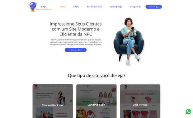 NPC Agência : Site institucional