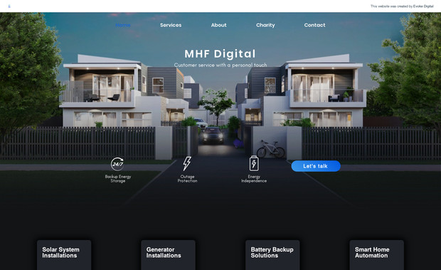 MHF Digital Dark: A renewable energy company.